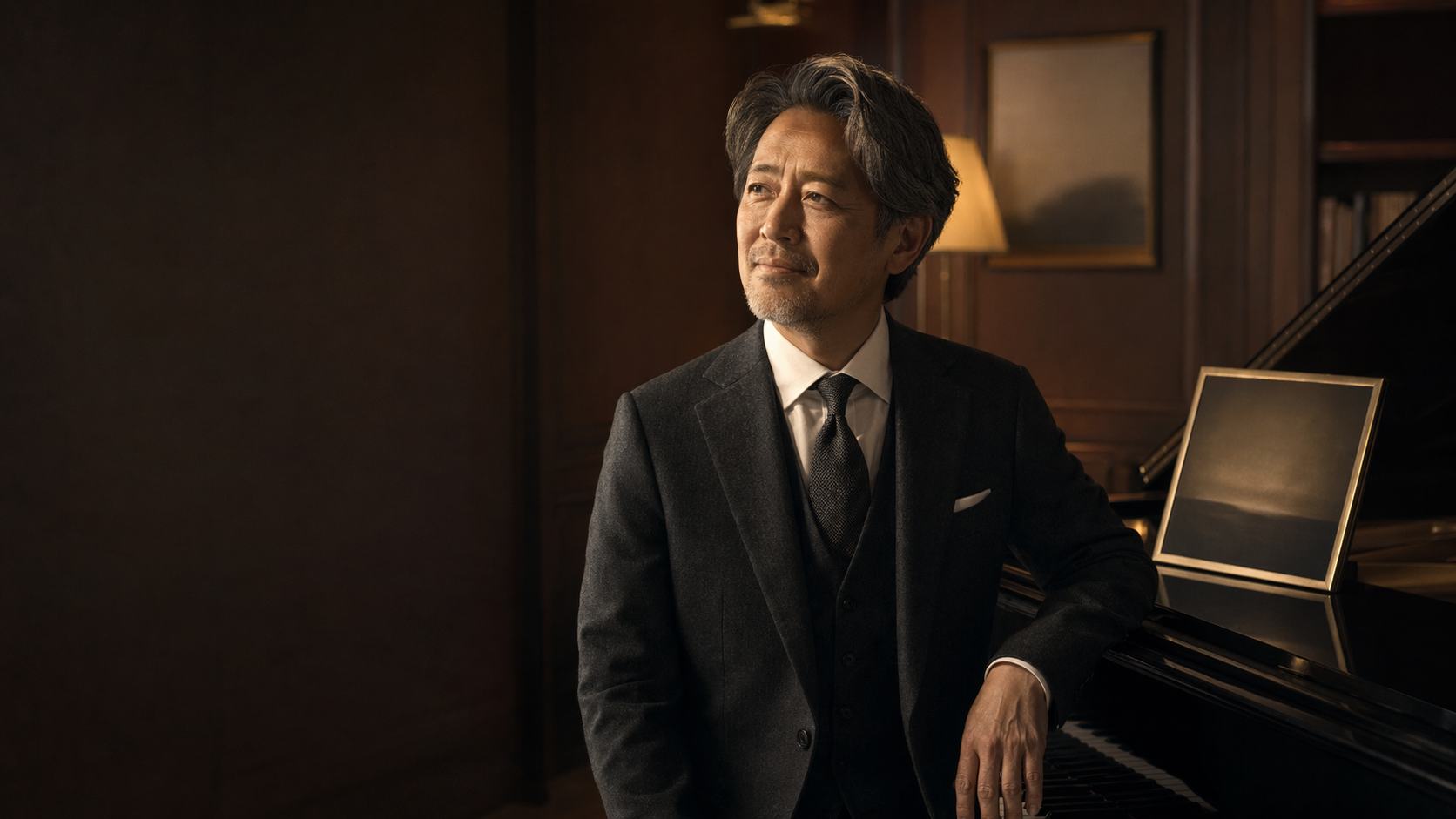 一曲が生まれ、軸が定まった経営者のイメージ