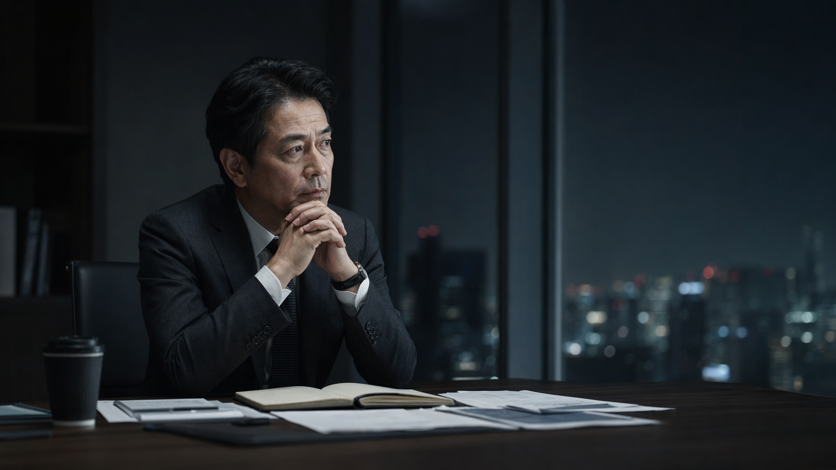 思索する経営者のイメージ